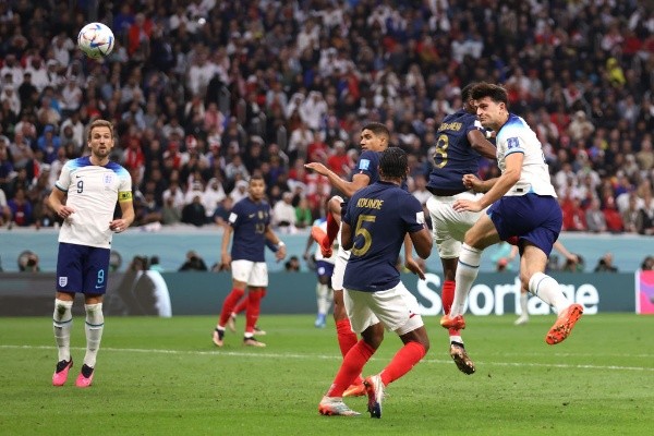 Julian Finney/Getty Images/ Maguire em campo contra a França, pelas quartas de final da Copa do Mundo. Julian Finney/Getty Images/ Maguire em campo contra a França, pelas quartas de final da Copa do Mundo.