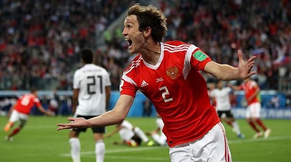 Foto: Julian Finney/Getty Images - Mário Fernandes atuou na Copa do Mundo de 2018, pela Rússia