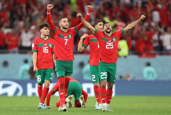 Photo by Catherine Ivill/Getty Images - Seleção de Marrocos é a grande zebra da Copa do Mundo