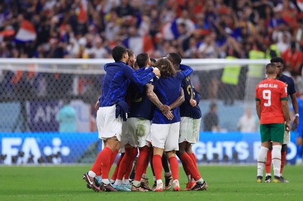 Photo by Buda Mendes/Getty Images - Os franceses venceram Marrocos e chegaram a final da Copa do Mundo pela segunda vez consecutiva