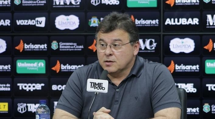 Robinson Castro não quer vender David neste momento. Foto: Reprodução Vozão TV