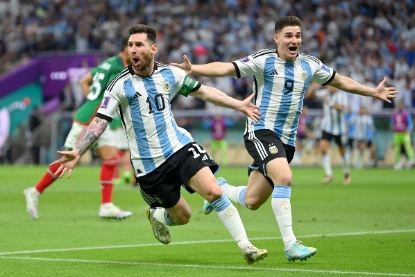 Photo by Dan Mullan/Getty Images - Os argentinos conseguiram superar a forte defesa do México e venceram por 2 x 0