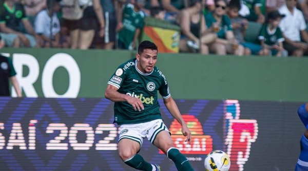GO - Goiania - 13/08/2022 - BRASILEIRO A 2022, GOIAS X AVAI - Dada Belmonte jogador do Goias durante partida contra o Avai no estadio Serrinha pelo campeonato Brasileiro A 2022. Foto: Isabela Azine/AGIF