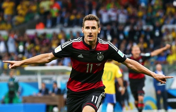 Photo by Robert Cianflone/Getty Images - Klose é o maior artilheiro de todas as Copas