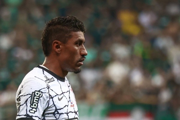 SP - Sao Paulo - 17/03/2022 - PAULISTA 2022, PALMEIRAS X CORINTHIANS - Paulinho jogador do Corinthians durante partida contra o Palmeiras no estadio Arena Allianz Parque pelo campeonato Paulista 2022. Foto: Marcello Zambrana/AGIF