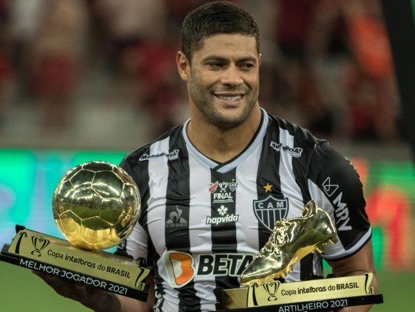 Hulk foi multicampeão com a camisa do Galo -  Foto: Robson Mafra/AGIF