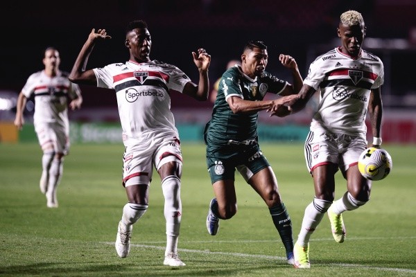 Ettore Chiereguini/AGIF/ Arboleda em campo pelo São Paulo. 