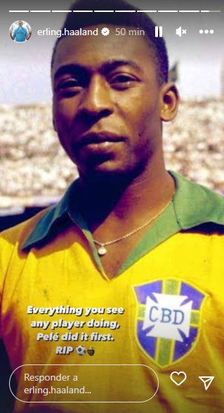 Foto: Post Haaland/ Instagram Oficial Foto: Post Haaland/ Instagram Oficial