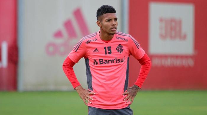 Foto: Ricardo Duarte/Inter/Divulgação - Matheus Dias: jovem tem muita moral com o treinador colorado