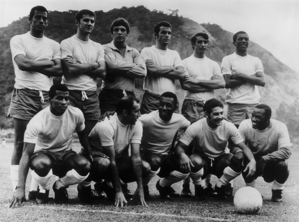 Foto: Keystone/Hulton Archive/Getty Images | Seleção Brasileira em maio de 1970 Foto: Keystone/Hulton Archive/Getty Images | Seleção Brasileira em maio de 1970