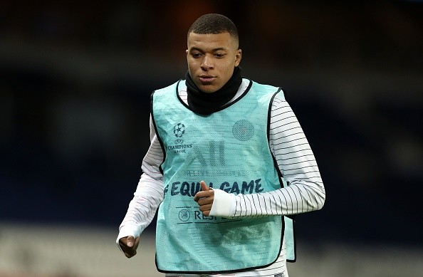 Mbappé não se pronunciou sobre o ocorrido (GettyImages/UEFA Handout)