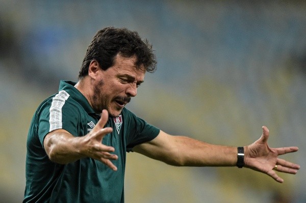 RJ - Rio de Janeiro - 09/11/2022 - BRASILEIRO A 2022, FLUMINENSE X GOIAS - Fernando Diniz tecnico do Fluminense durante partida contra o Goias no estadio Maracana pelo campeonato Brasileiro A 2022. Foto: Thiago Ribeiro/AGIF