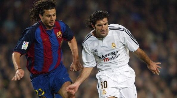 Foto: Shaun Botterill/Getty Images - Figo fez parte dos Galácticos, no Real Madrid