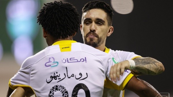 Romarinho e Coronado no Al-Ittihad - Foto: Getty Images