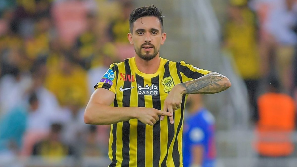 Igor Coronado tem contrato até julho com o Al-Ittihad - Foto: Twitter oficial do Al-Ittihad