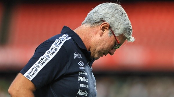 Odair Hellmann está pressionado no Santos - Foto: Marcello Zambrana/AGIF