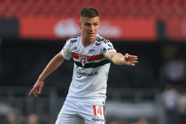 SP - Sao Paulo - 28/08/2022 - BRASILEIRO A 2022, SAO PAULO X FORTALEZA - Galoppo jogador do Sao Paulo durante partida contra o Fortaleza no estadio Morumbi pelo campeonato Brasileiro A 2022. Foto: Marcello Zambrana/AGIF