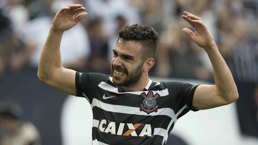 © Daniel Augusto Jr/Ag. Corinthians – Bruno Henrique teve passagem pelo Corinthians, onde foi campeão brasileiro em 2015