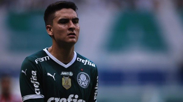 Atuesta com a camisa do Palmeiras - Foto: Ettore Chiereguini/AGIF