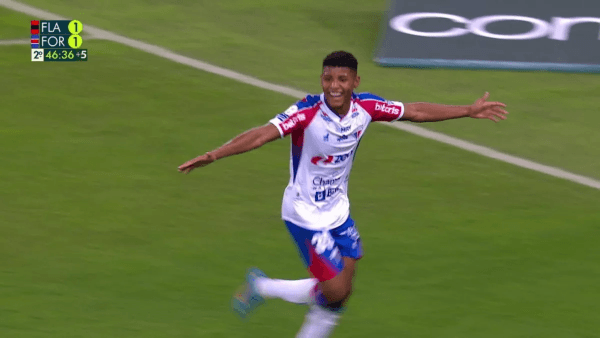 Hércules marcou contra o Flamengo no Maracanã no Brasileirão passado - Foto: Reprodução/Globo