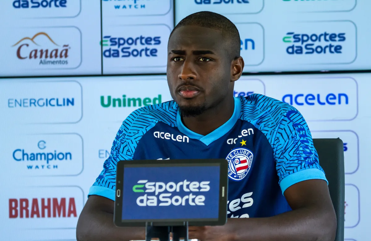 Foto: Letícia Martins/EC Bahia – Ryan teve o seu contrato renovado com o Bahia