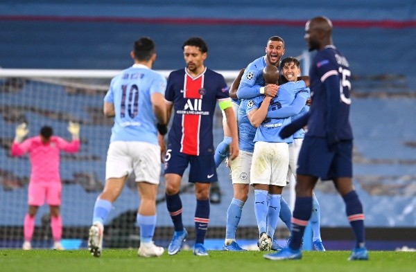 Foto: Getty Images – PSG foi eliminado para o Manchester City