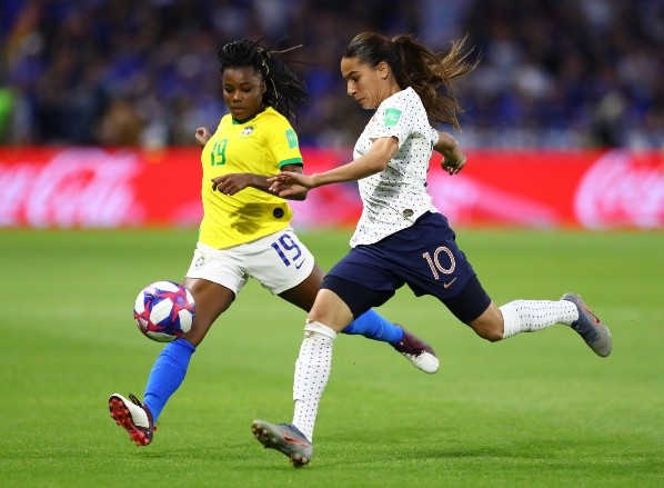 Foto: Martin Rose/Getty Images | Ludmila atuou na Copa de 2019