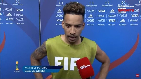 Foto: Bandsports/YouTube – Matheus Pereira pertence ao Al-Hilal