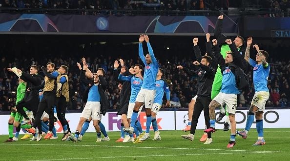 Foto: Francesco Pecoraro/Getty Images -  Napoli está nas quartas de final da Champions League