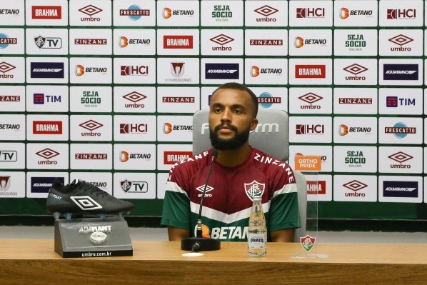 Foto: (Marcelo Gonçalves/Fluminense F.C.) - Samuel Xavier concedeu entrevista coletiva no Fluminense nesta quinta (16) Foto: (Marcelo Gonçalves/Fluminense F.C.) - Samuel Xavier concedeu entrevista coletiva no Fluminense nesta quinta (16)