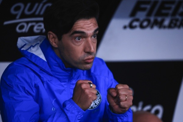 SP - Sao Paulo - 16/02/2023 - PAULISTA 2023, CORINTHIANS X PALMEIRAS - Abel Ferreira tecnico do Palmeiras durante partida contra o Corinthians no estadio Arena Corinthians pelo campeonato Paulista 2023. Foto: Ettore Chiereguini/AGIF