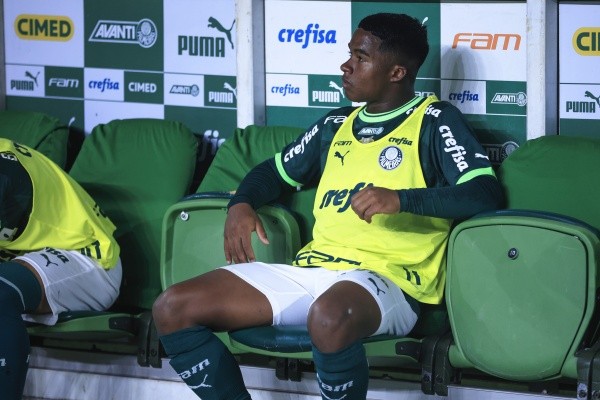 Foto: (Ettore Chiere/Agif) - Endrick tem dividido opiniões no PalmeirasGIF) - Endrick tem dividido opiniões no Palmeiras