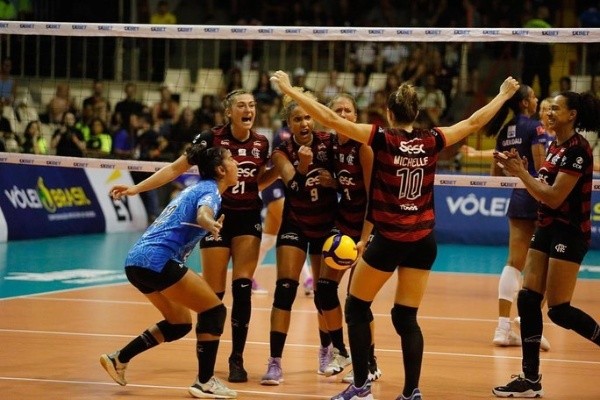 Sesc Flamengo ainda pode ser o 3º colocado. Foto: Gilvan de Souza/CRF