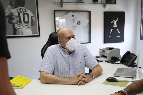 Foto: Pedro Ernesto Guerra Azevedo/Santos FC – Rueda é considerado “difícil de lidar” por pessoas próximas a Falcão