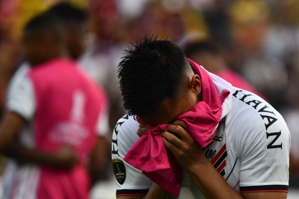 Foto: (API/AGIF) - O Athletico perdeu o título da Libertadores 2022 para o Flamengo