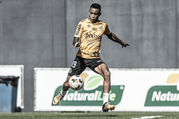 Allanzinho de saída do Santos - Foto: Site oficial do Santos 