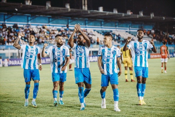 Foto: John Wesley/Paysandu - Equipe do Paysandu contra o Cametá